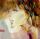 Anna Razumovskaya Canvas Paintings - Scent of a Woman 2
